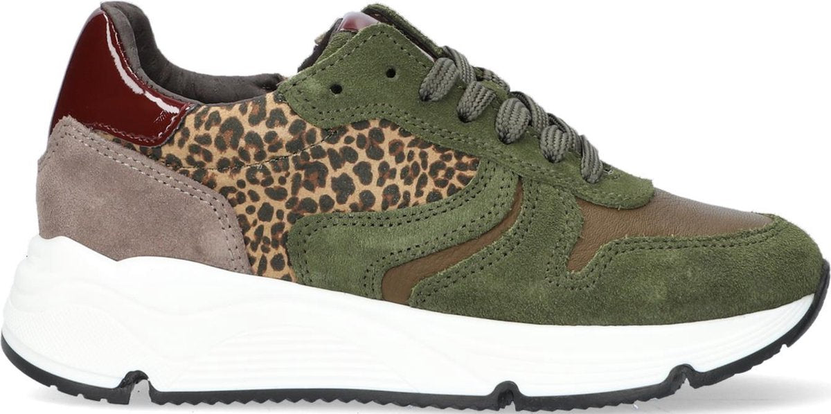 Hip H1918 Lage sneakers - Meisjes - Groen - Maat 37