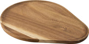 Moments by Point-Virgule serveerbord groot - acaciahout - 30x24x1.8cm