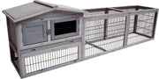 Rabbit hutch sunshine jumbo cott. 230x53x70cm