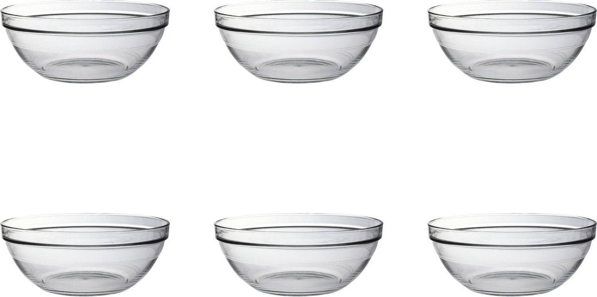 Duralex Schaal 2710D Lys 26 cm 3.45 l Transparant Hardglas 6 stuk(s)