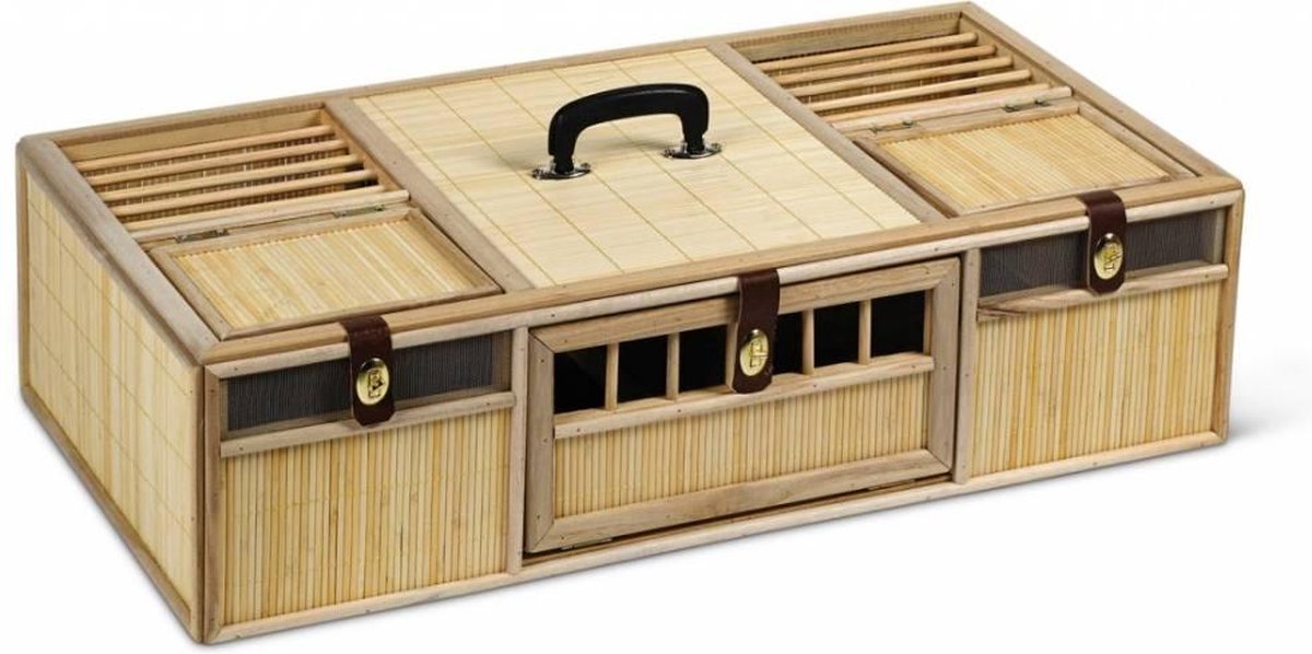 Bamboe transport mand / opleermand 80x40x22CM