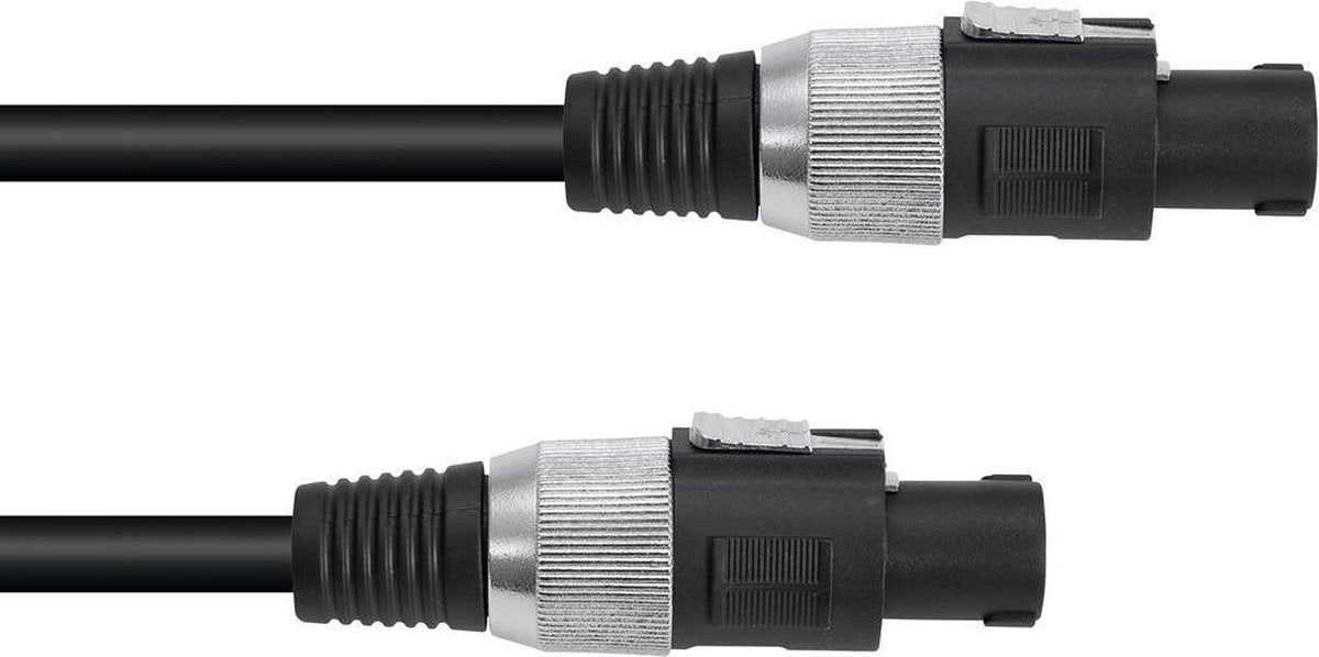 OMNITRONIC speakerkabel Speakon 2x2.5 5m bk
