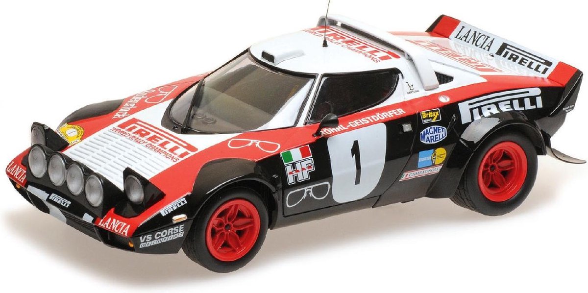 Lancia Stratos Lancia Pirelli #1 Winners Dynavit Saarland Rallye 1978 - 1:18 - Minichamps