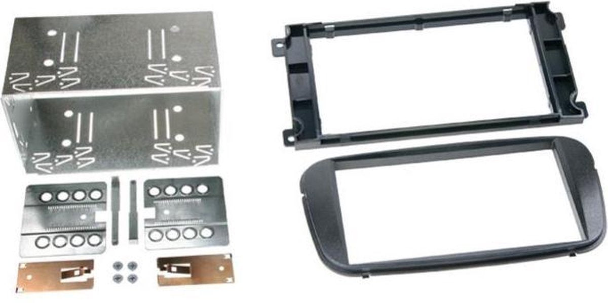 2-DIN Paneel Ford C-Max/ Focus/ Galaxy/ Mondeo/ S-Max/ Kuga Kleur: Zwart