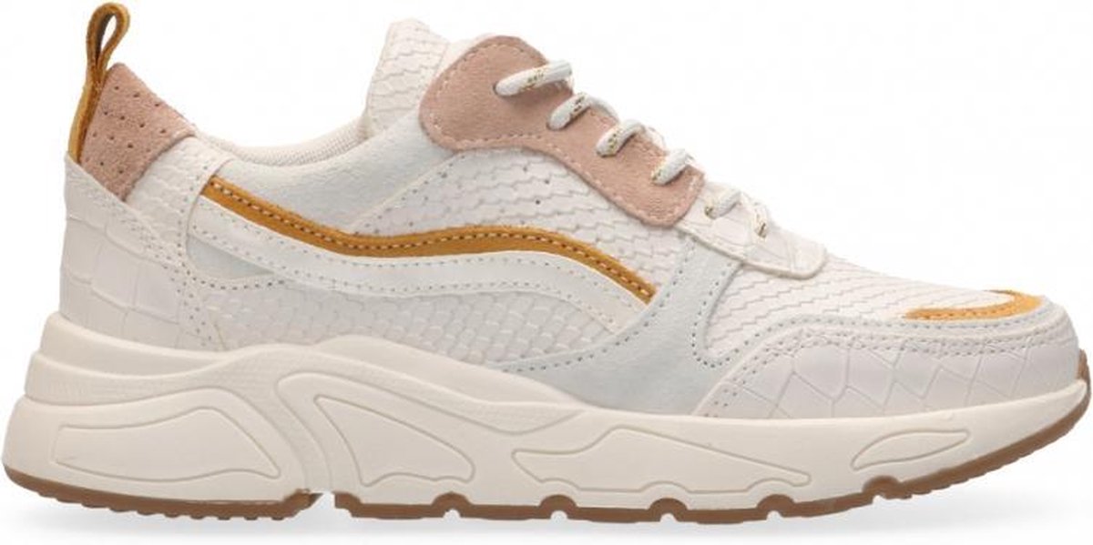 Van Dalen  - Robin Sneaker Leer - Womens - White - 40
