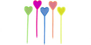 Hartjes | Bento lunchbox | Bento box | cupcake decoratie | prikkers met versiering | taartversiering | taart decoratie