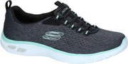 Donkergrijze Sneakers Skechers Empire