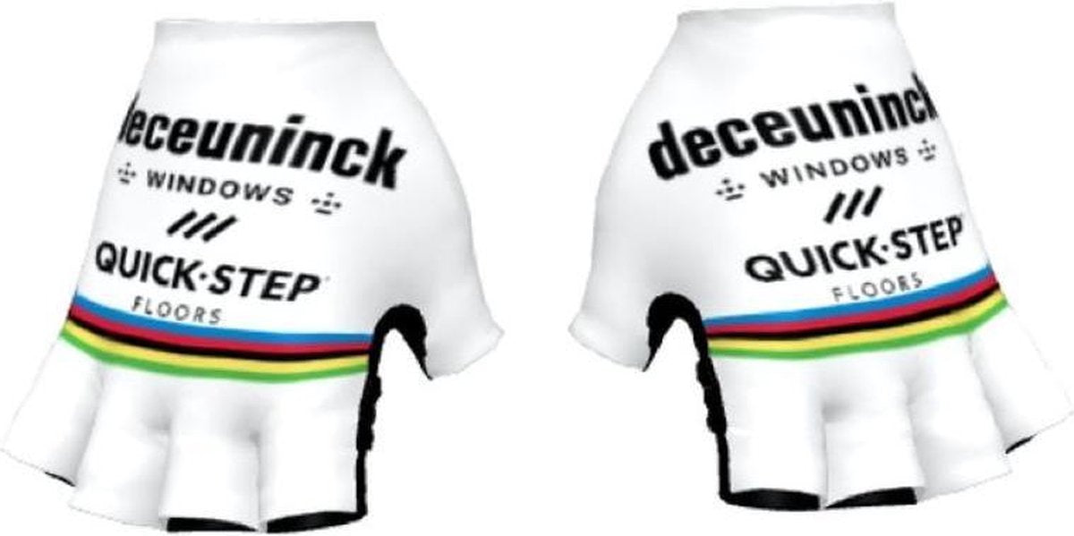Deceuninck Quick-Step vermarc 2021 Wereldkampioen Zomerhandschoenen Maat S