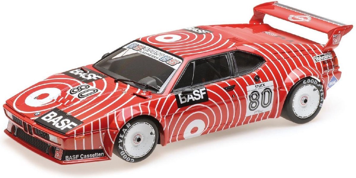BMW M1 Procar GS Tuning #80 Procar Series 1980 - 1:12 - Minichamps