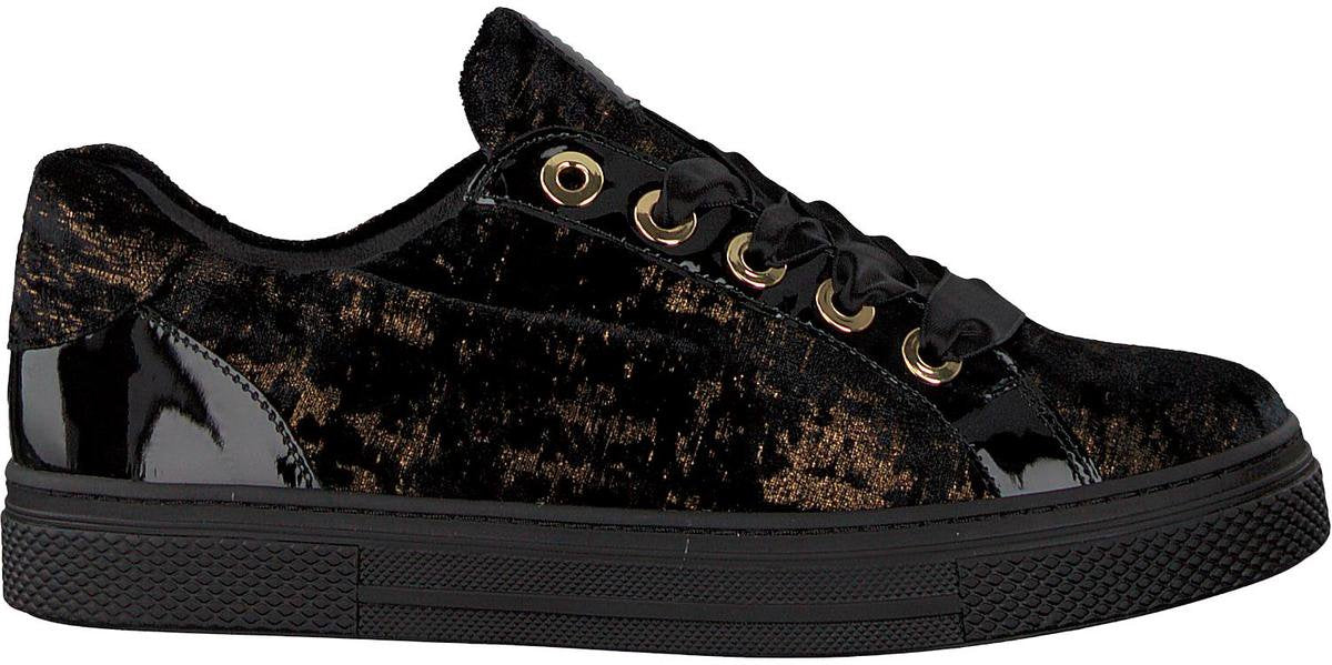 Hassia Dames Sneakers 1224 - Zwart - Maat 38