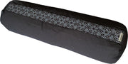 Samarali bolster (Grijs) - ethisch geproduceerd van 100% biologisch katoen (GOTS gecertificeerd)|2lagen | 20 x 20 x 66 cm | Verkrijgbaar in 6 natuurlijke kleuren
