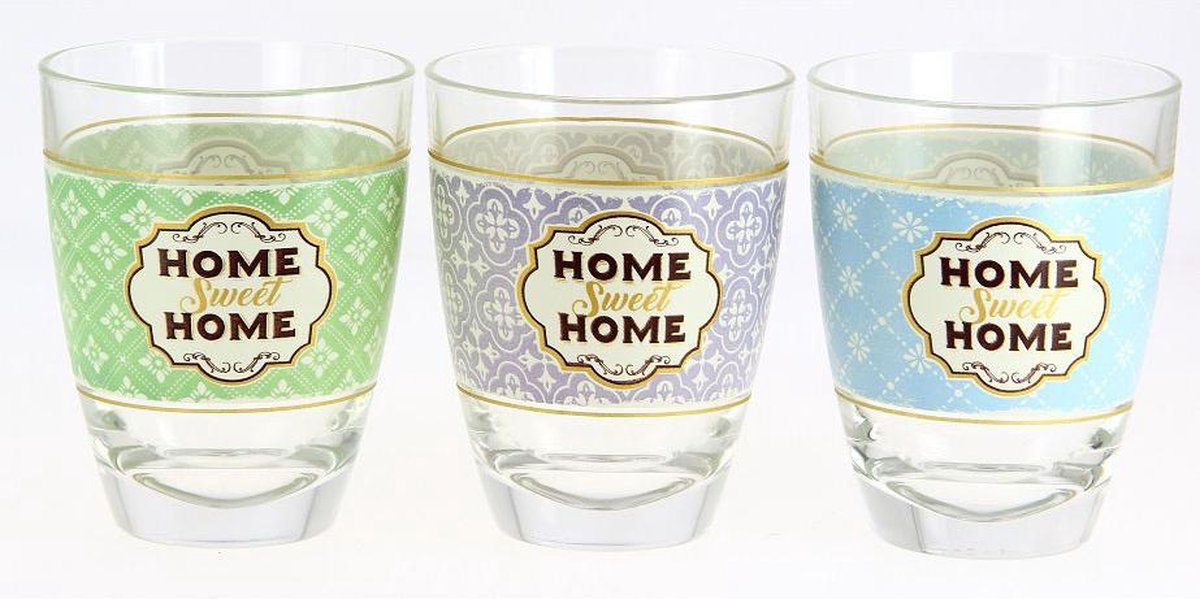 Cerve Domino Boutique - Glas - 31cl - (Set van 12) En Yourkitchen E-kookboek - Heerlijke Smulrecepten
