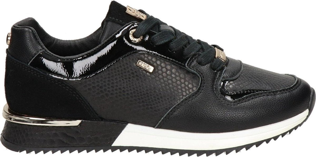 Mexx Fleur dames sneaker - Zwart - Maat 38