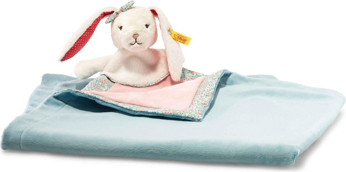 Steiff baby Blossom Babies rabbit cuddly blanket
