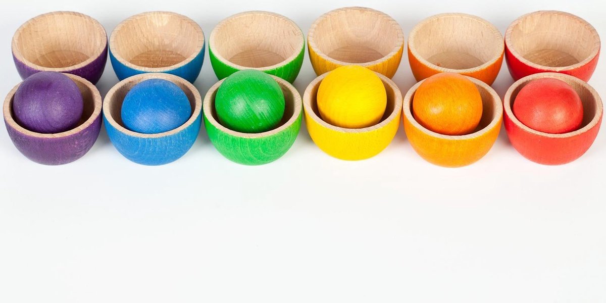 Grapat Speelgoed  Bakjes en ballen