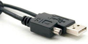 ACT USB 2.0 aansluitkabel USB A male - 8-pin USB mini B male (NIKON)