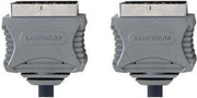 Bandridge VL7395 SCART-kabel 5 m SCART (21-pin) Grijs