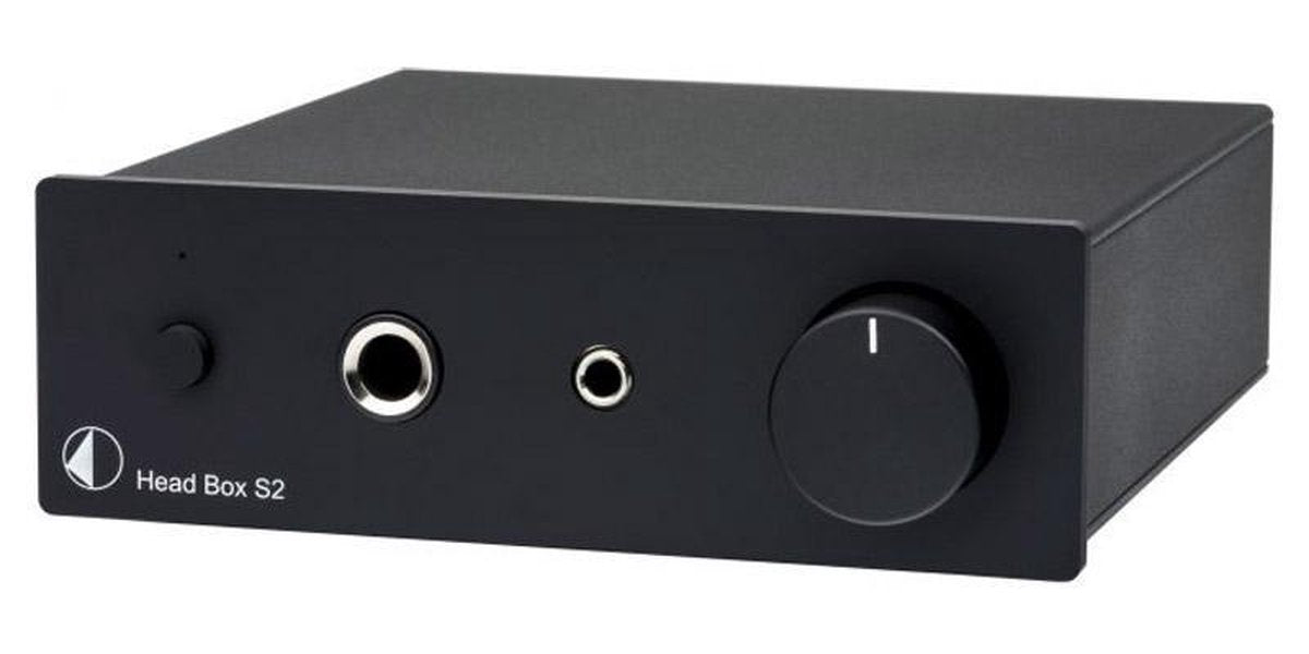 Pro-Ject Head Box S2  zwart Hoofdtelefoonaccessoire / Hoofdtelefoonversterker