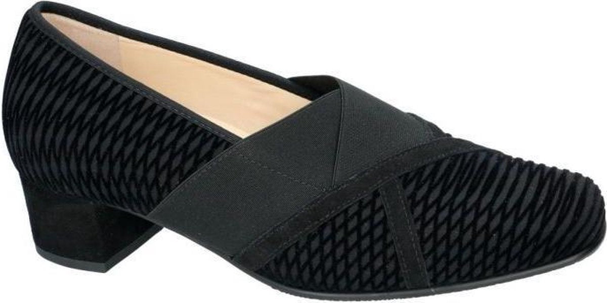 Hassia -Dames -  zwart - pumps & hakschoenen - maat 36½