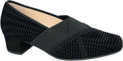Hassia -Dames -  zwart - pumps & hakschoenen - maat 36½