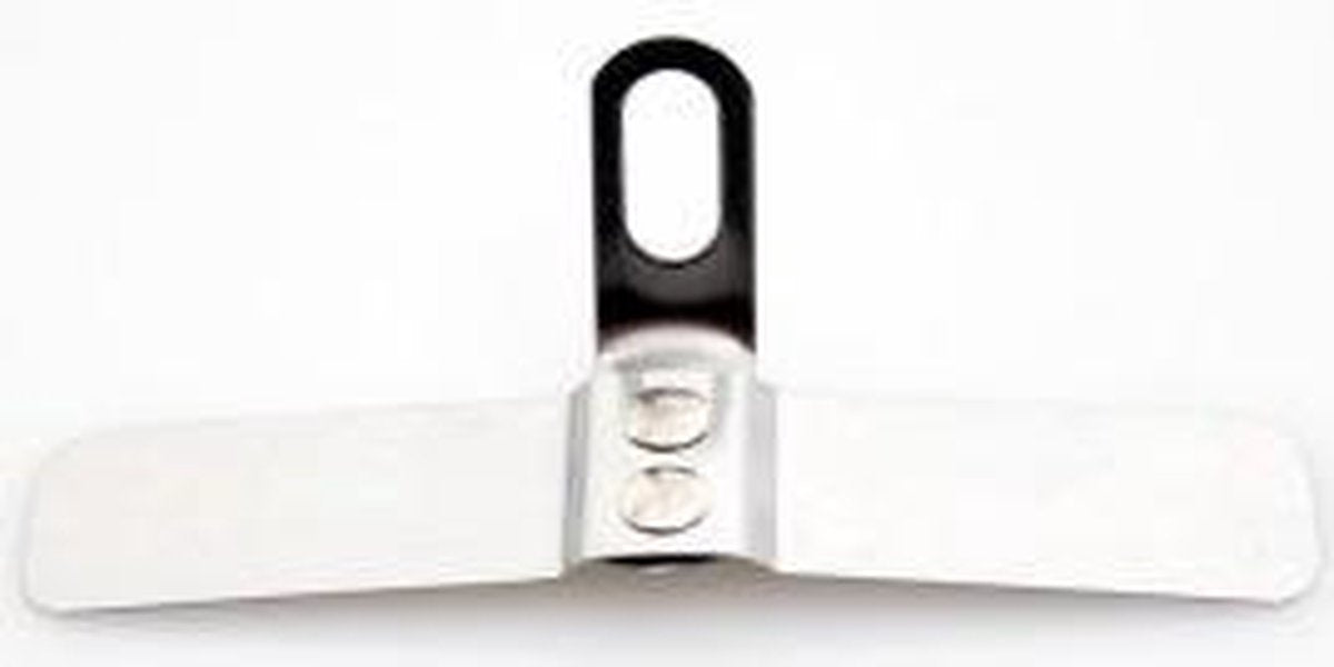 Spatbordophangbeugel RVS 60mm