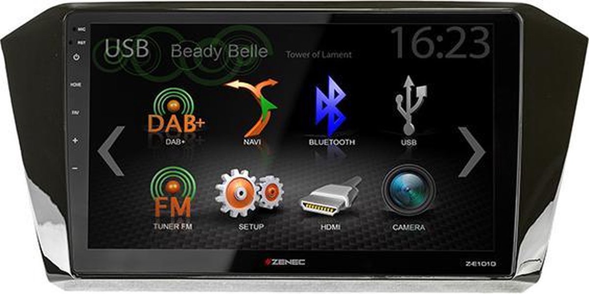 Zenec CORE Z-E1010-NAV – Volkswagen Passat B8 navigatie
