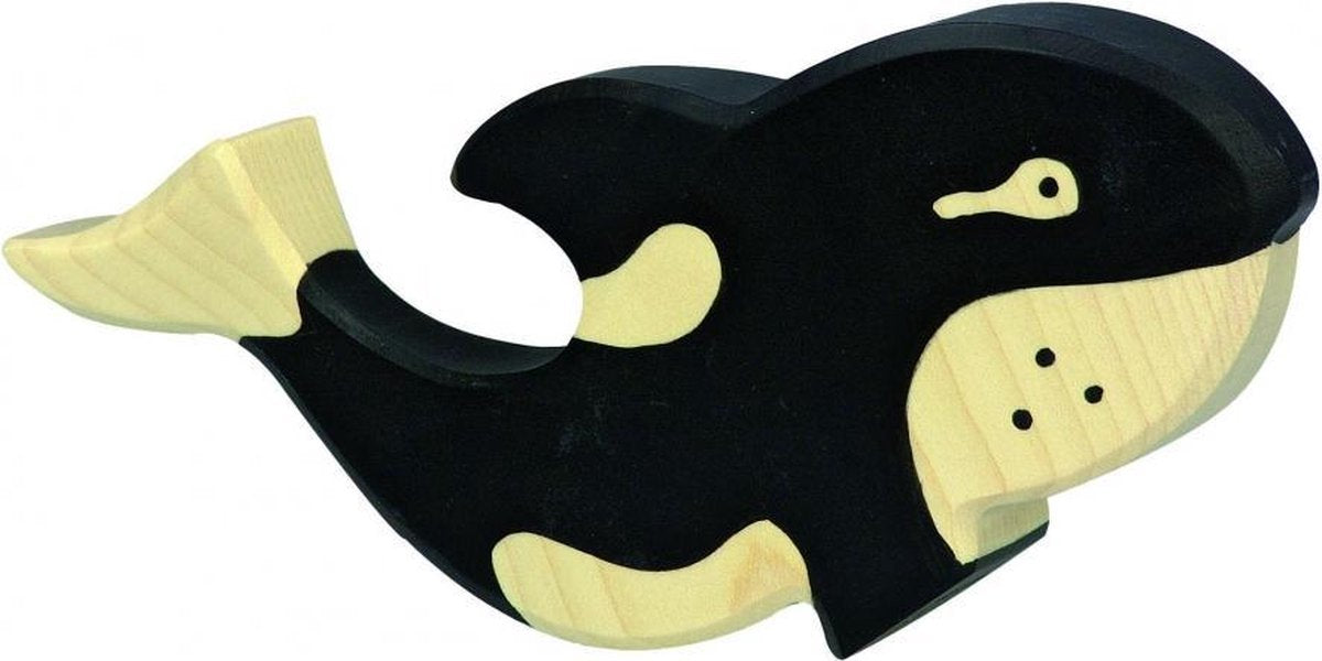 Holztiger Orca whale