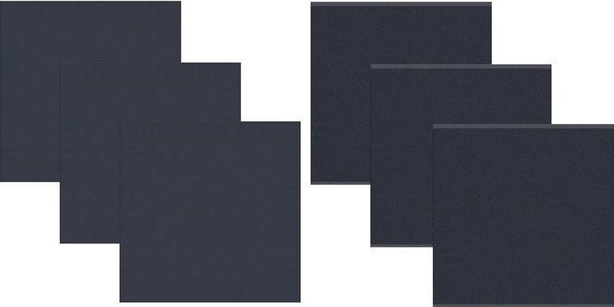 DDDDD Keukendoeken En Theedoeken Set Cisis Navy (3+3 stuks)
