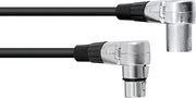 OMNITRONIC xlr kabel 3pin 1.5m 90° bk