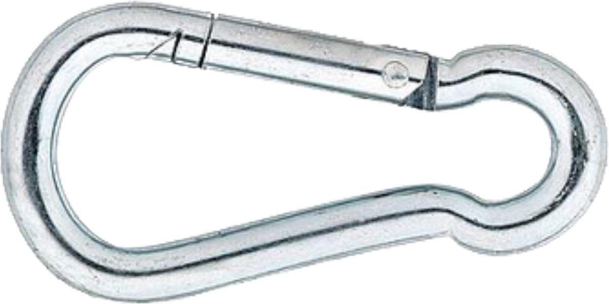 Karabijnhaak - 10x100mm – Gegalvaniseerd