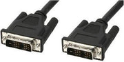 TECHly DVI Aansluitkabel 5.00 m ICOC-DVI-8050 Zwart [1x DVI-stekker 18+1-polig - 1x DVI-stekker 18+1-polig]
