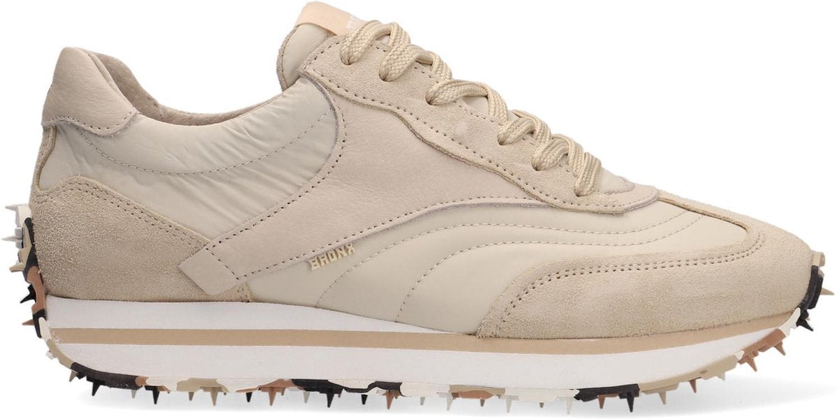 Bronx Dames Lage sneakers Ma-trixx 66373 - Camel - Maat 36