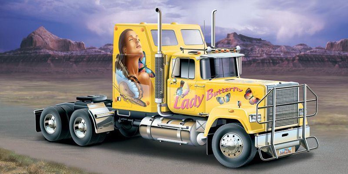 Italeri U.S. SUPERLINER Montagekit Vrachtwagen/oplegger modelbouw 1:24