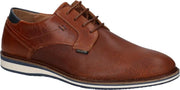 Scapa Cognac Geklede Veterschoenen  Heren 43