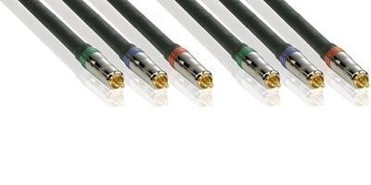 Profigold 3x RCA naar 3x RCA Component Kabel Verguld - 1.5 meter