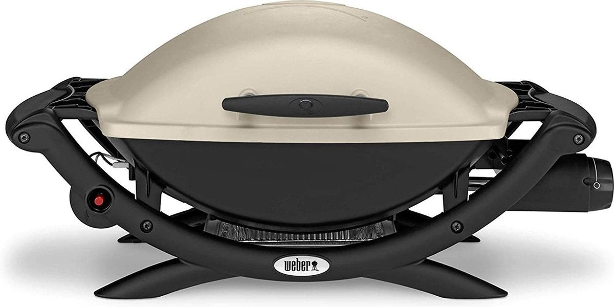 Weber Q2000 - Uitklapbare gassgrill - Met zijtafels