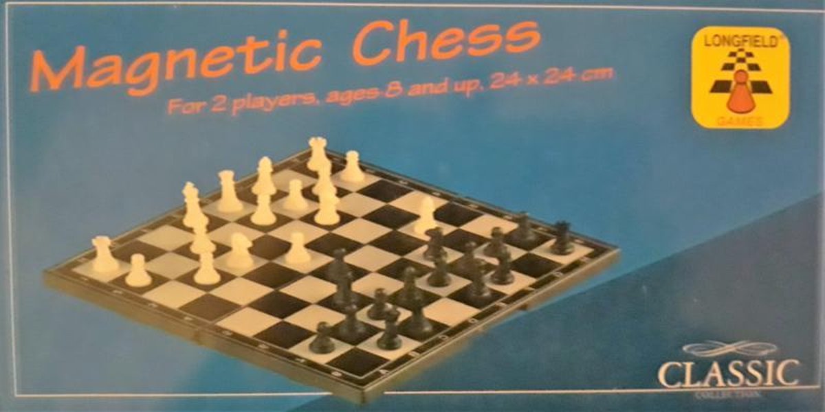 Magnetisch schaakspel voor 2 spelers