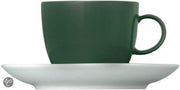 Thomas Sunny Day Dark Green Koffiekop en -Schotel - 0