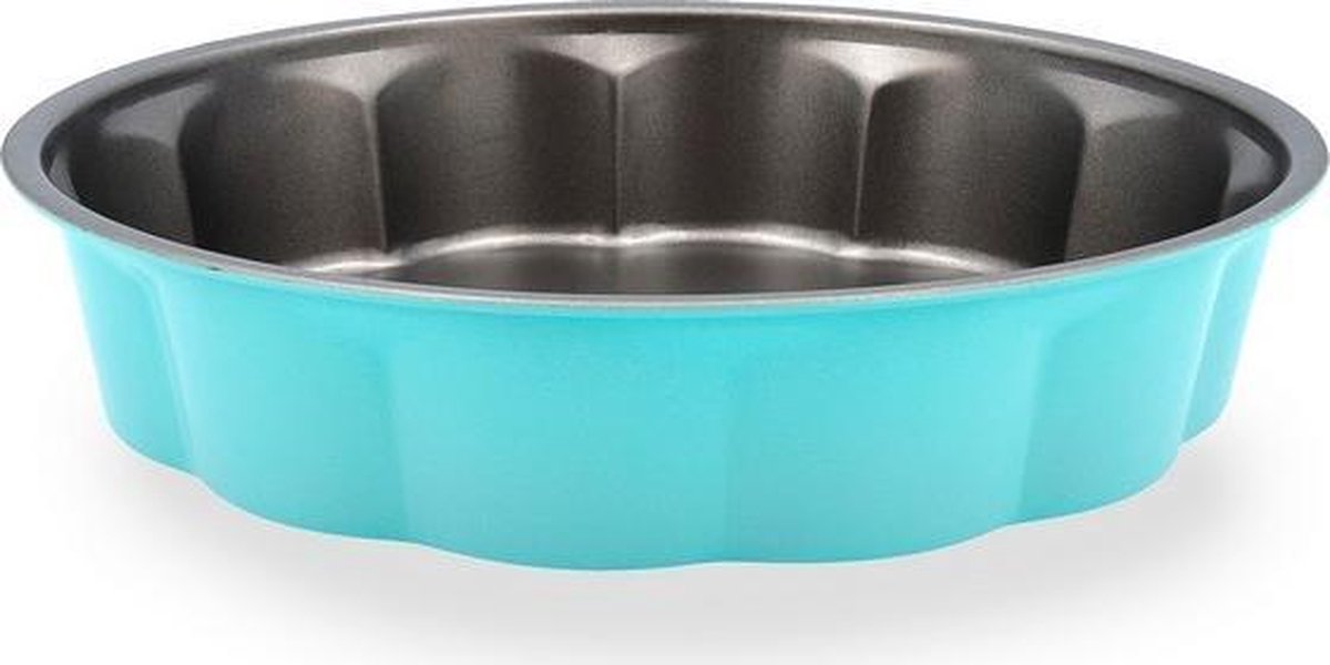 Quid ronde bakvorm / cakevorm  Ø 28 cm RVS mint