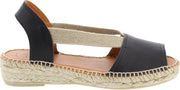 Toni Pons Etna Dames Espadrilles - Zwart - Maat 40
