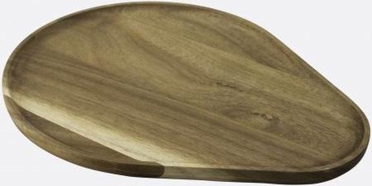 Point Virgule Moments serveerbord groot acacia 30x24x1