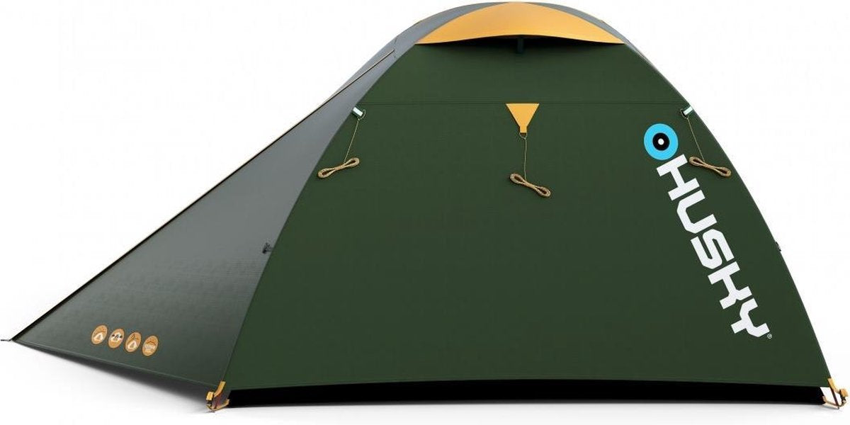 Husky Koepeltent Bird 300 Cm Polyester/Nylon - Groen - 3 Persoons