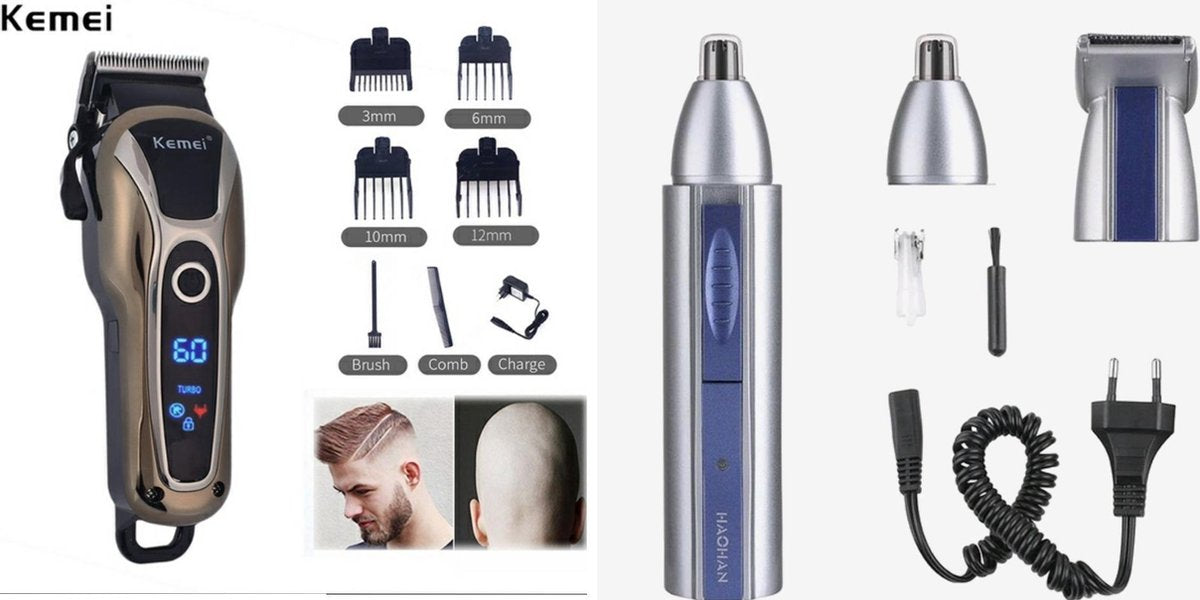 Kemei 19090 + gratis Neustrimmer