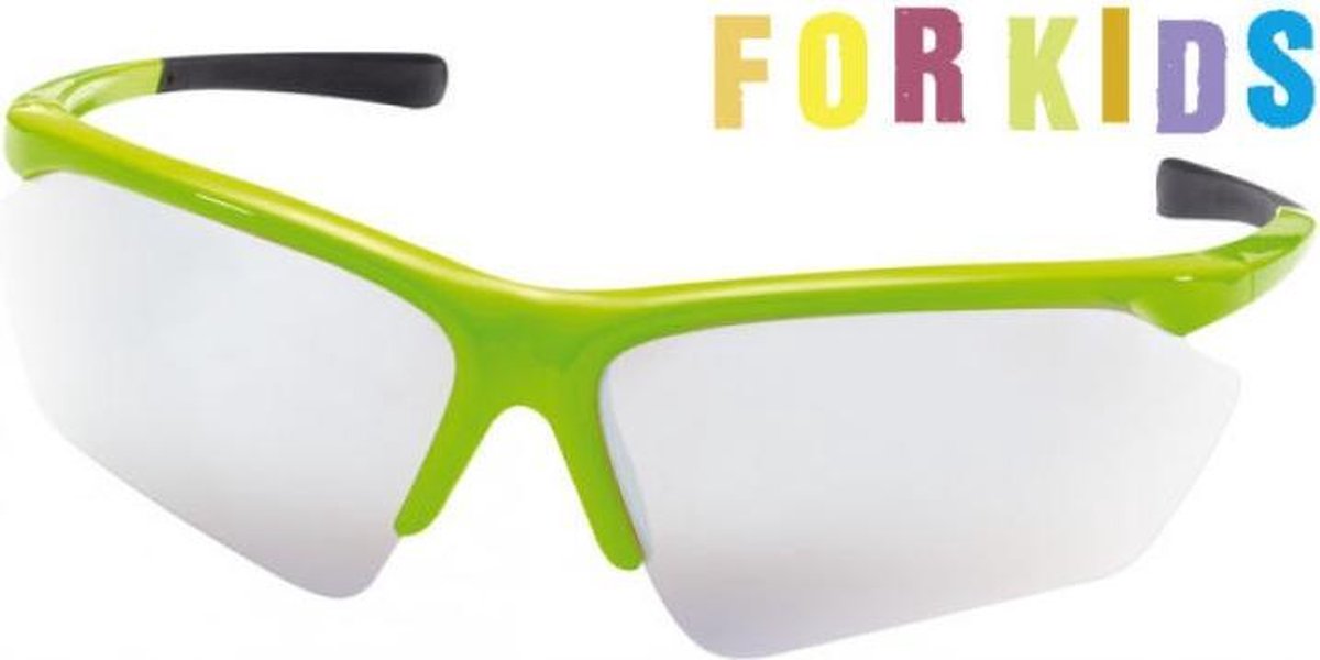 Fietsbril KED Spurty Kids - neon green