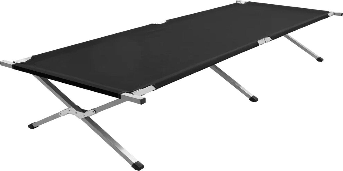 Kampeerbed - Kamperen - buiten - Binnen - Zwart - Volwassenen - Luxe - Survival - Nieuwste Collectie