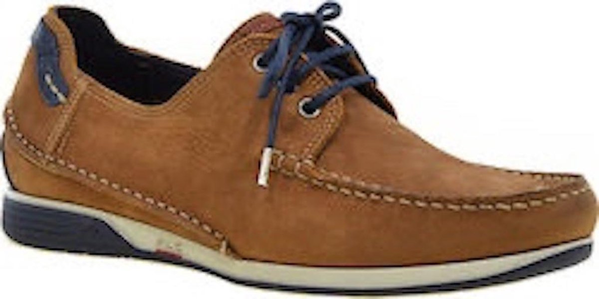 FLUCHOS 9123 Veterschoen cognac maat 41