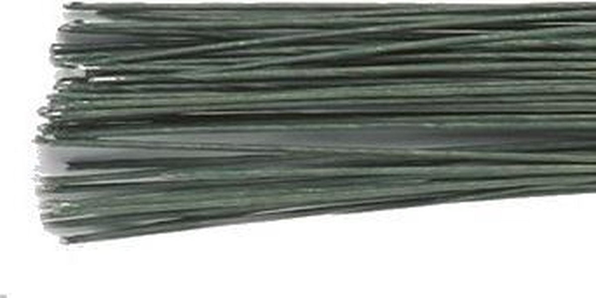 Culpitt Bloemdraad Donkergroen 28 gauge pk/50