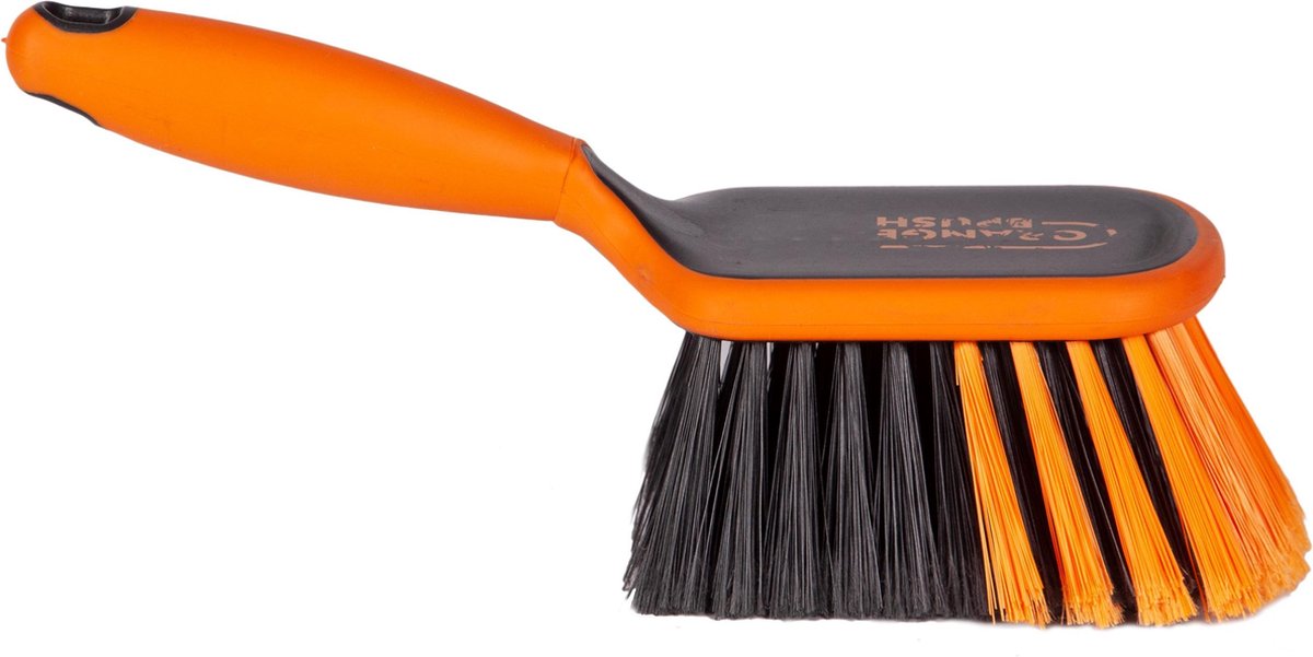 OrangeBrush - Handborstel - Schrobborstel - Zacht - Gemaakt van gerecycled kunststof - OB19003