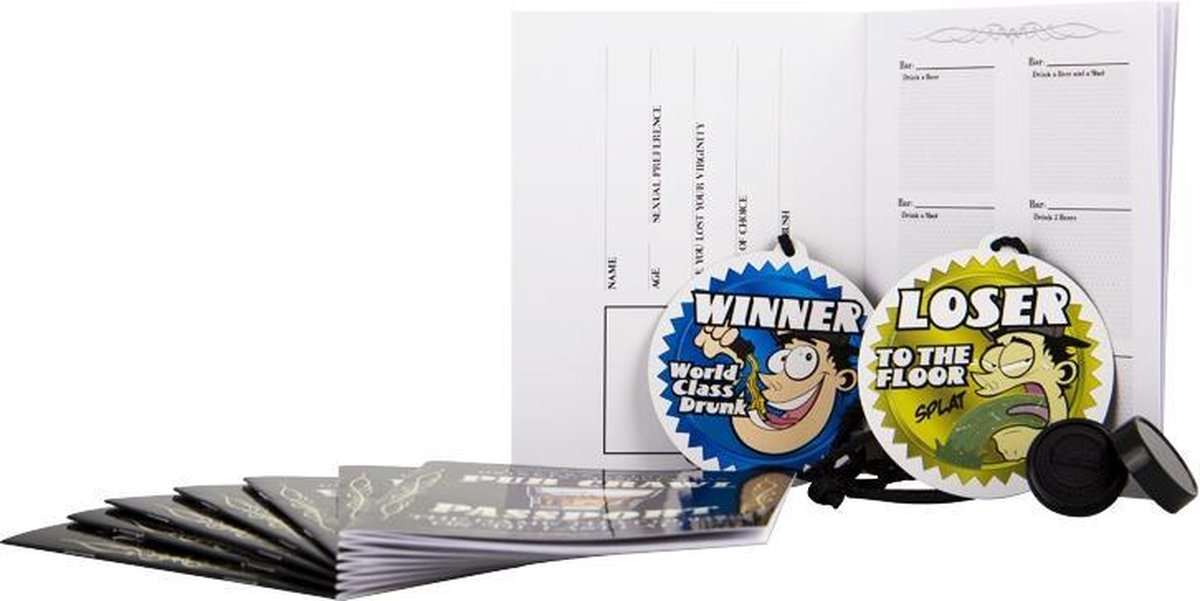 Pub Crawl Passport Game - Funny Gifts & Sexy Gadgets - Games