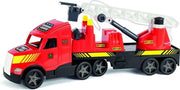 Wader Brandweer Truck 79 Cm Rood
